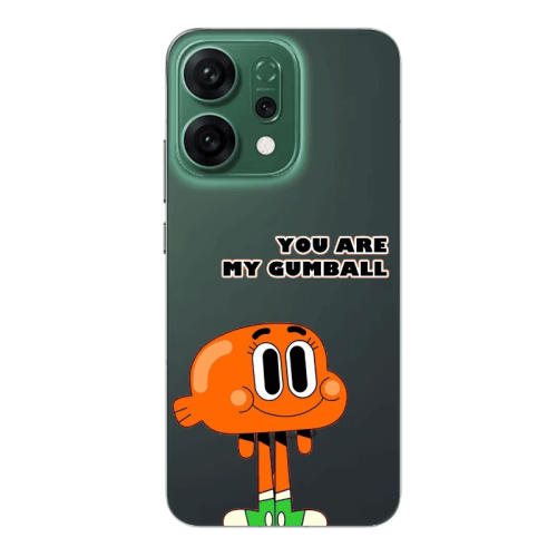 Oppo RENO 14 You are my gumball Transparent Silicone TPU Θήκη